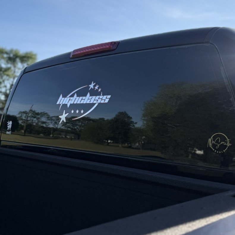 HighClass Street Sign Decal, photo 2