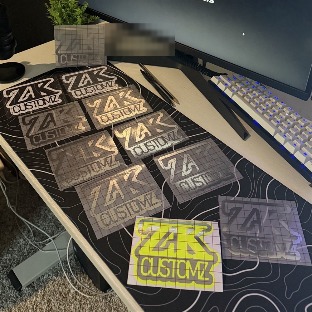 Custom Company Logo Pack (10 Stickers · 4.5")